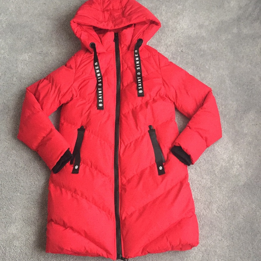 I am selling a one time worn coat